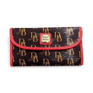 Dooney & Bourke Gretta Chocolate Brown Wallet